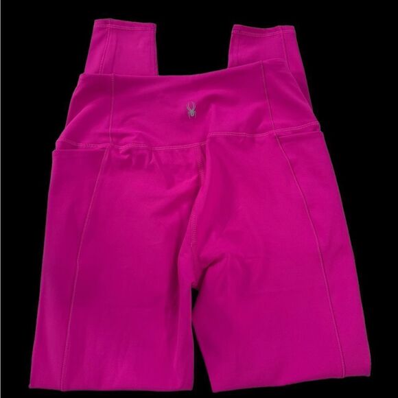 NWOT Spyder Active Leggings W/Pockets (Small) - Picture 2 of 4